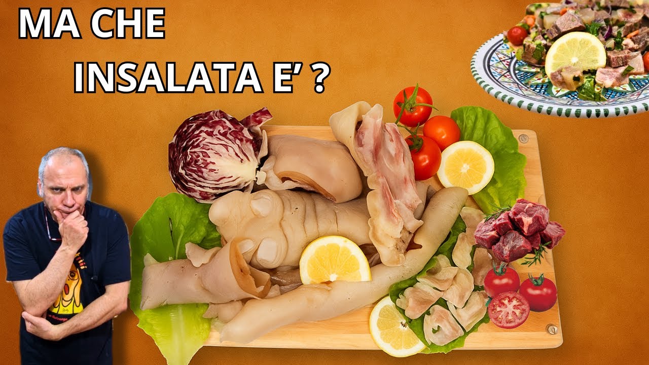 Ma che insalata è? Musso, carcagnolo, aringa e verdure: il piatto palermitano autentico