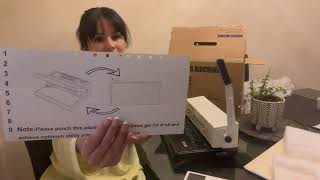 ⭕🔥⭕ MAKEASY Hole Puncher for Binder Unboxing and Review! ✅  #productreview #unboxing