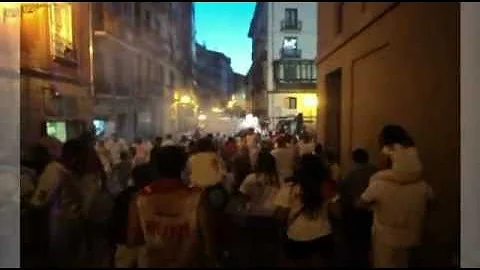 Torico de fuego 14 de Julio Pamplona SF11