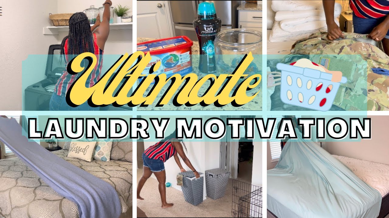 Ultimate Laundry Day Motivation Cleaning Motivation Simply Whitley Collab Youtube