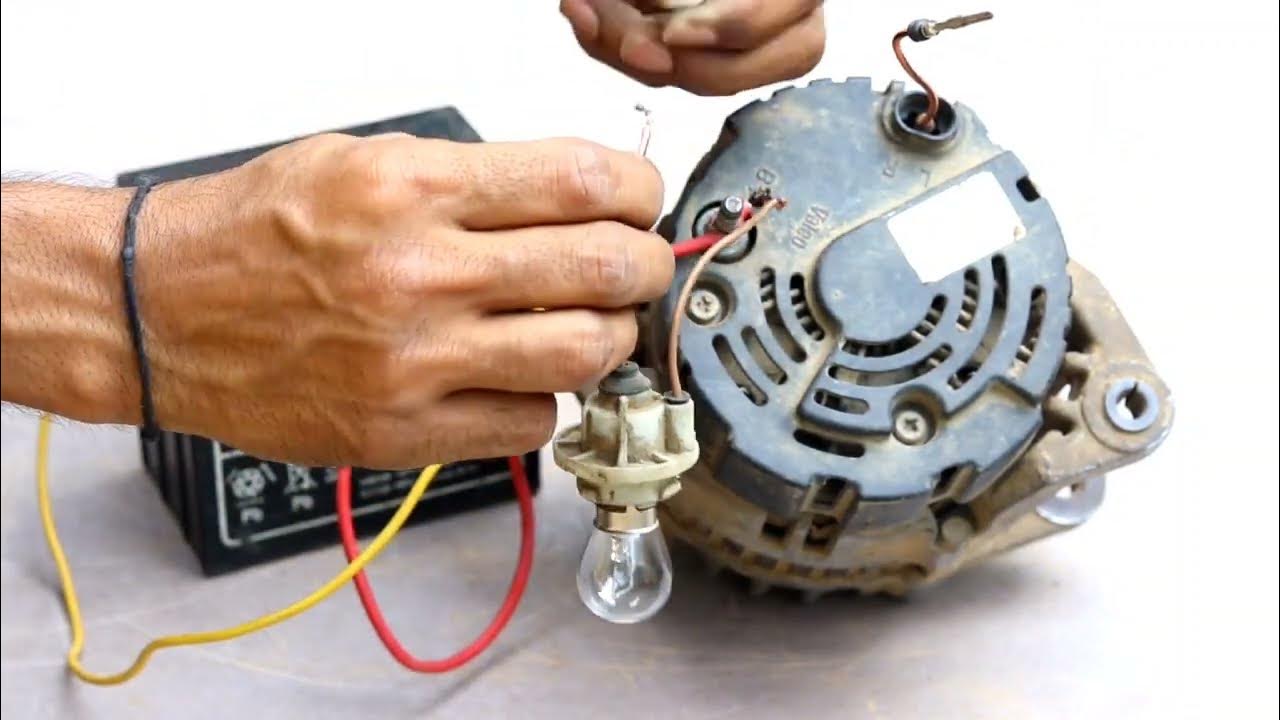 How to connection valeo alternator | valeo 80 Ampere Alternator Wiring