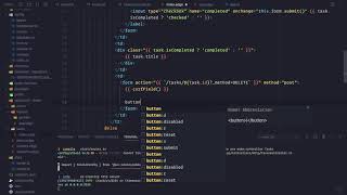 AdonisJS 5 From Scratch #23 - Deleting Tasks