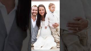 Nick Vujicic and Wife with his Children's  ❤❤❤ #celebrity #love #family #shorts