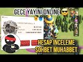 GECE YAYINI-SOHBET MUHABBET-HESAP İNCELEME #riseofkingdom