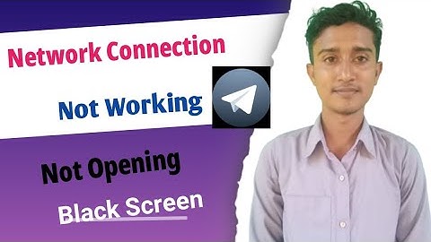 Fix Telegram X App Network & No Internet Connection Error Problem Solve | Telegram X Black Screen