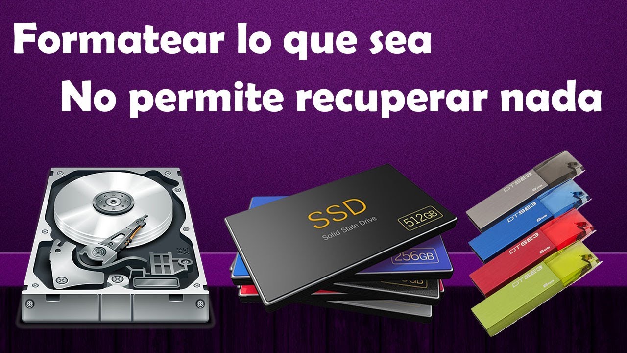 Como formatear una usb