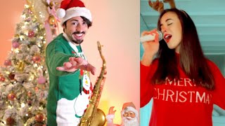 Jingle Bell Rock - Daniele Vitale & Benedetta Caretta | Sax & Voice