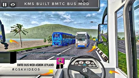 UPCOMING KMS BUILT BMTC BUS MOD 🤩 FOR BUSSID 🤩 RELATSIC MOD REVIEW VIDEO#bussidnewmods
