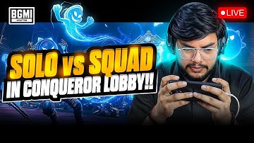 TEAMCODES AND SOLO v SQUAD STREAM DAY 🙌- BGMI LIVE | JDisLIVE | #vsall #bgmilive