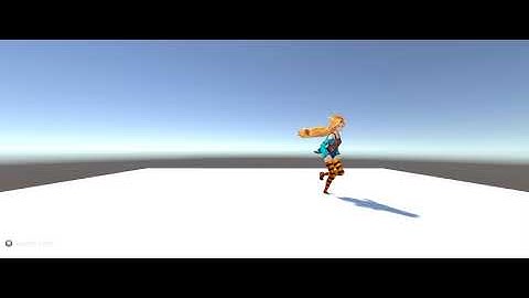 Unityちゃんに標準アニメーション割当