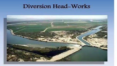 diversion headwork part-2