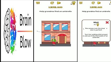 Brain Blow level 260 Solution