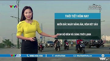 Dự báo thời tiết chiều và đêm 14/1/2021 | Nam Bộ đêm và sáng sớm trời lạnh | VTVWDB