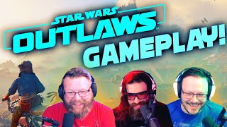 Star Wars Outlaws: Official Gameplay Walkthrough REACTION!!