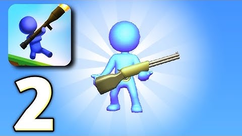 Bazooka boy 3D Gameplay Walkthrough part 2 | Level 21-38 | Android & Ios