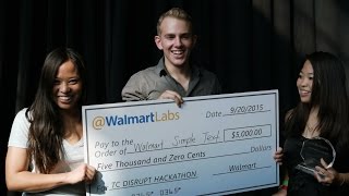 TechCrunch #HackDisrupt 2015 with @WalmartLabs