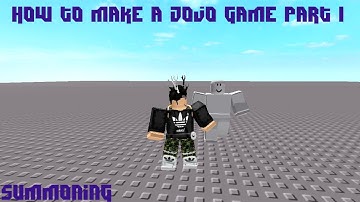 How to Make a Jojo Game Part 1: Stand Summon