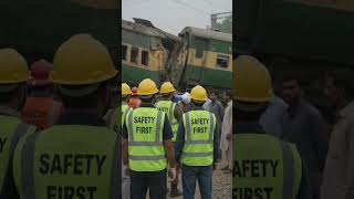 Railway track repairs underway after an accident. Safety first! 🛠️ #railway #repair