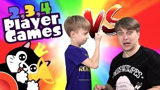 13 МИНИ ИГР - КТО КОГО? ДИМКА ЗЛОЙ! Играем в 2, 3, 4 PLAYER GAMES 😎😜