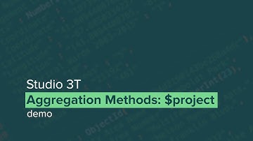 MongoDB Aggregation Methods: Using the $project