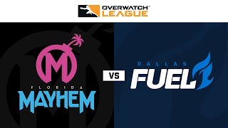 Florida Mayhem vs Dallas Fuel | Week 19 | NA Day 1