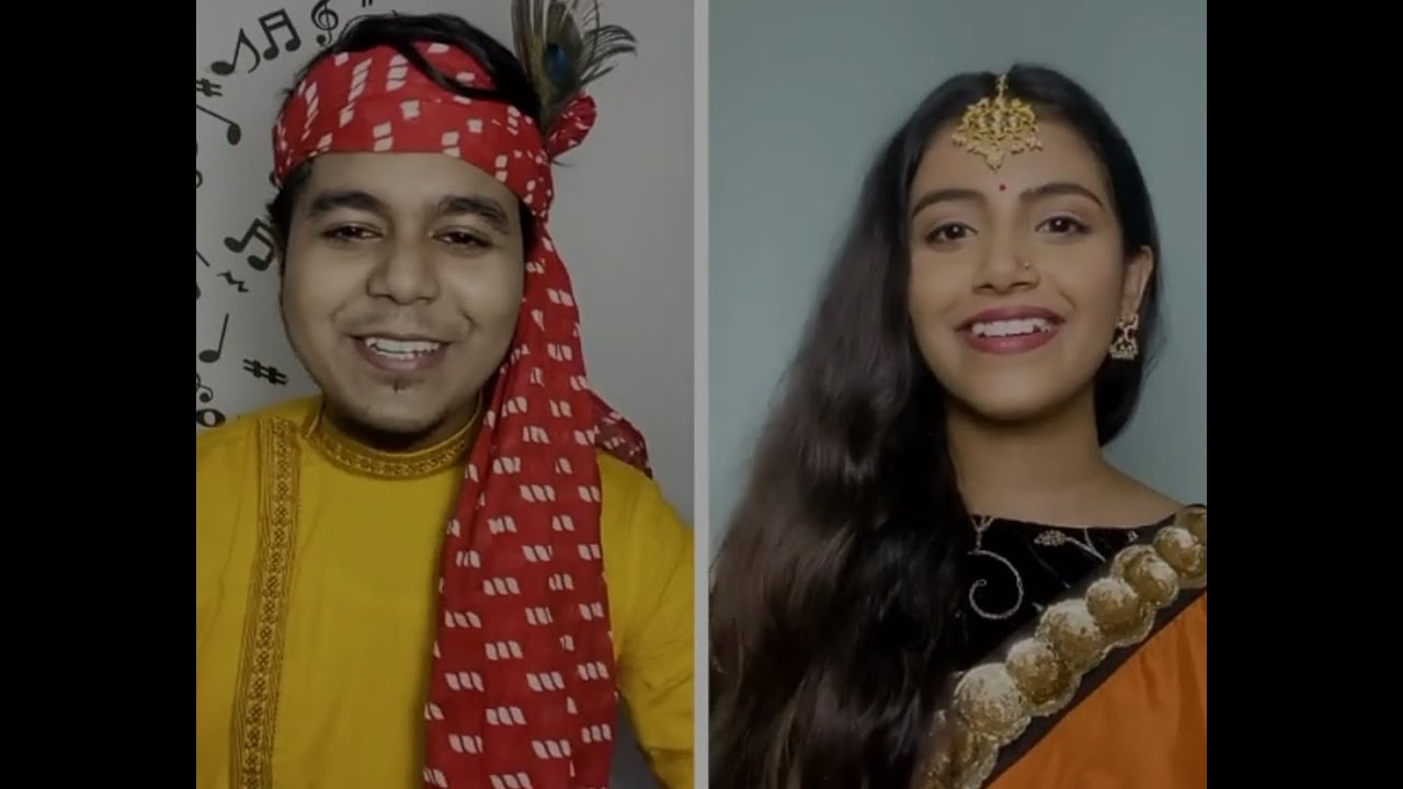 Rahul  Ankita  Sorboto Mongolo Radhe x Radha Kaise Na Jale lyrics