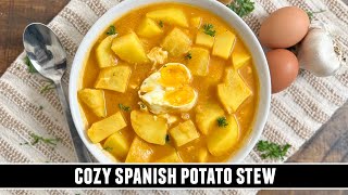 Spanish Potato Stew (Patatas en Ajopollo)