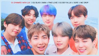 BTS ─ Dynamite, Boy With Luv | Black Swan x Fake Love | Boy In Luv x Dope x Mic Drop ✘ Re Upload