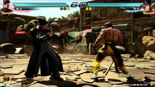 Tekken 7 - Kazuya vs Law (60fps)