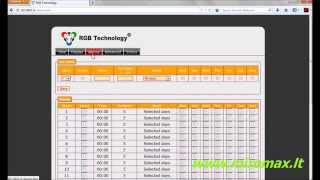 LED laikrodis - ZA ZB series displays with LAN configuration 2 02