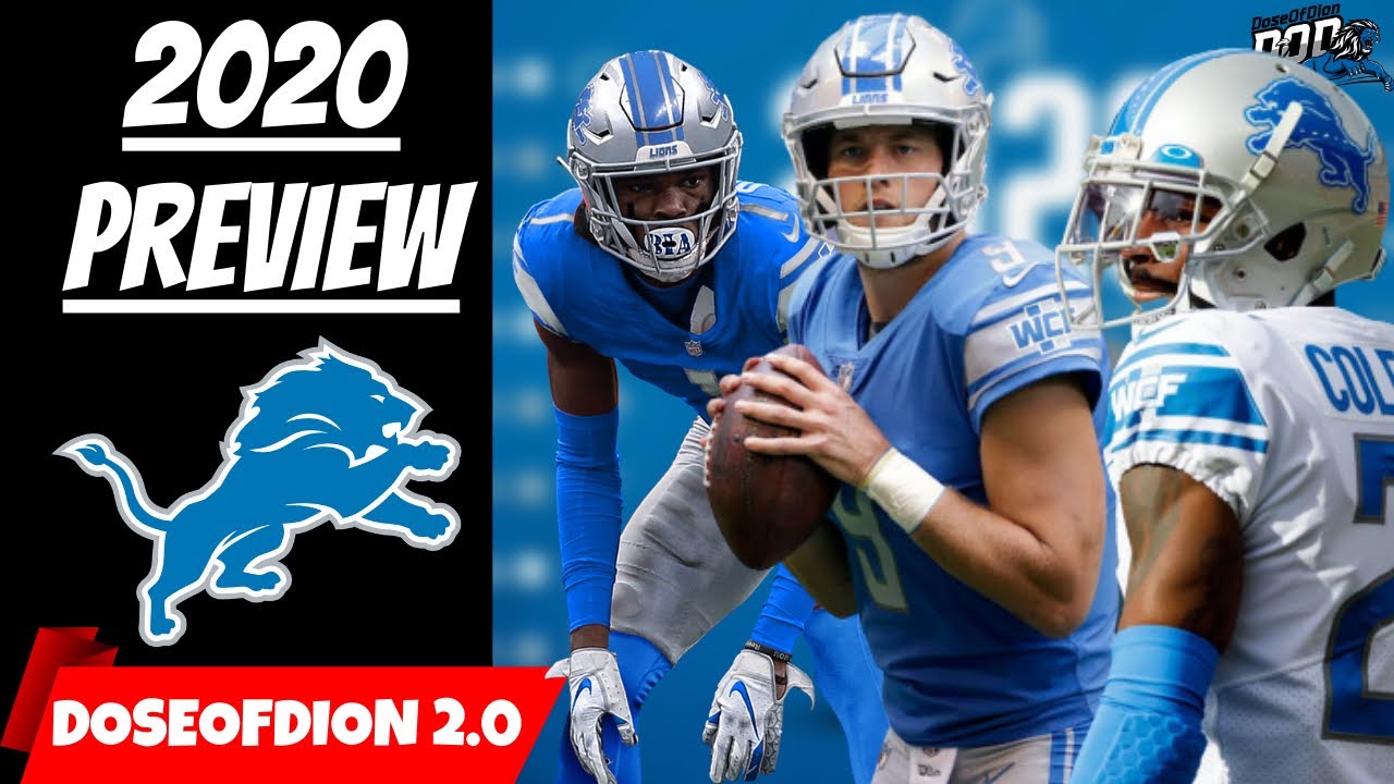 Detroit Lions 2020 Season Preview Offseason Recap YouTube