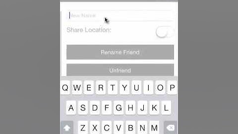 Meody iOS screencast