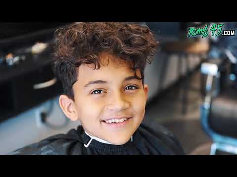 mid-drop-fade-with-amazing-long-curls!-my-sons-thanksgiving-cut