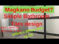 Magkano Budget Magpa install ng tiles sa CR?