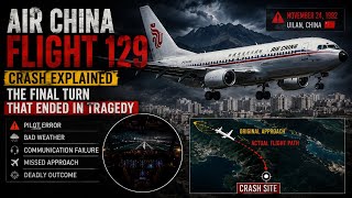 Air China Flight 129 Crash Explained, The Final Turn That Ended in Traged#AirChinaFlight129 #AirChin