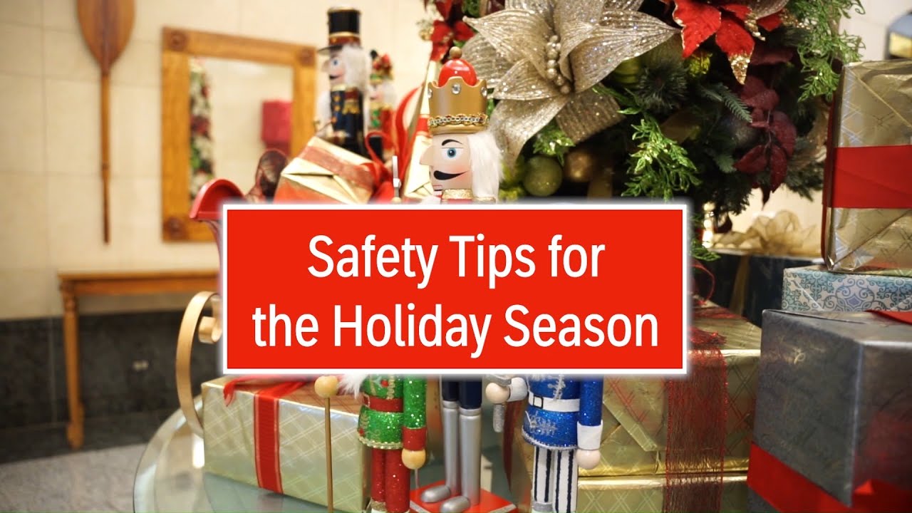Safety Tips for the Holiday Season - YouTube
