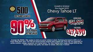 Billion Auto - 90th Anniversary Traverse