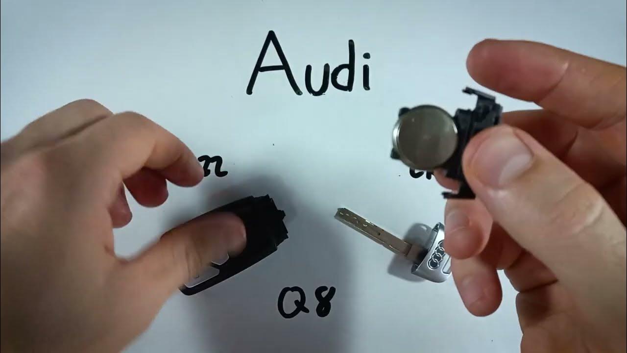 Audi Q8 Key Fob Battery Replacement (2016 2022) YouTube