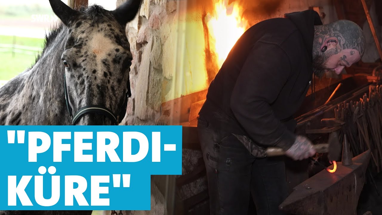 Unterwegs mit Hufschmied Markus Ax: Eine tierisch schöne Arbeit