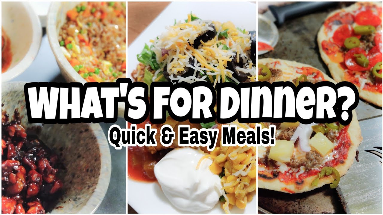 What's For Dinner? | Real Life Meal Ideas | Budget Dinner Ideas - YouTube