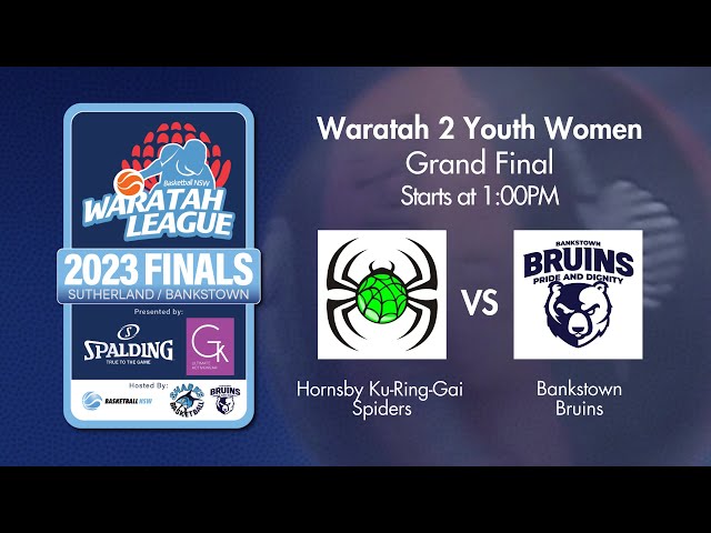 LIVE 🔴 - Hornsby Ku Ring Gai Spiders v Bankstown Bruins - W2YW GF - 2023