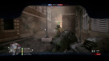 BF1: Sentry multi-kill on Amiens