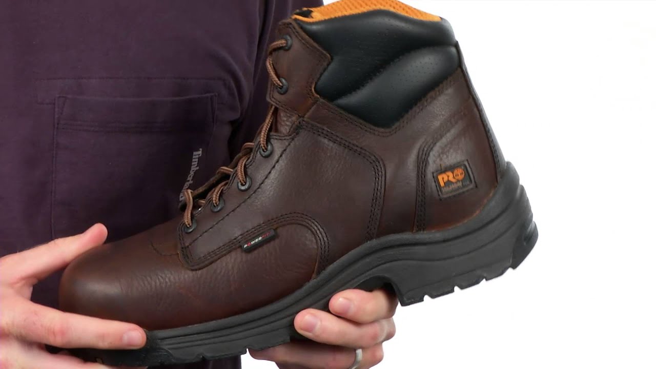 timberland pro titan steel toe boots