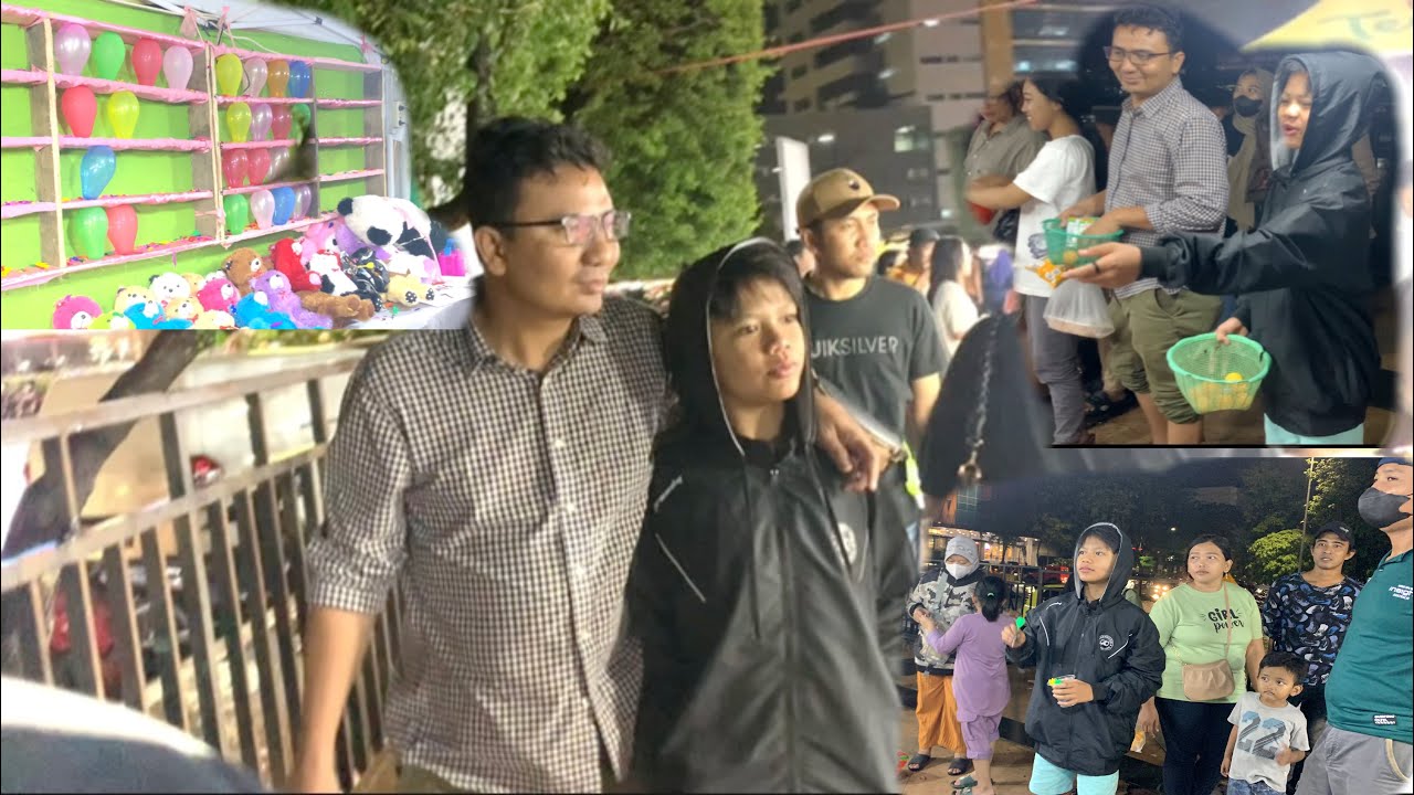 SERU BANGET FAREL MAIN KE PASAR MALAM SEMARANG BERSAMA OM RAIS