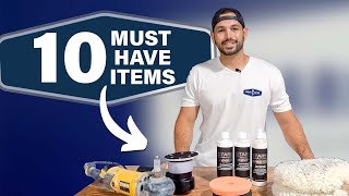10 Must Have Items for Your Beginner Boat Detailing Kit
