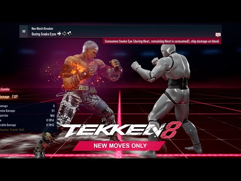 Tekken 8 - Bryan New Moves Only
