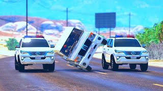 Police Truck Gangster Driver 3D - Cop Car Chase Driving Simulator - Android GamePlay screenshot 5