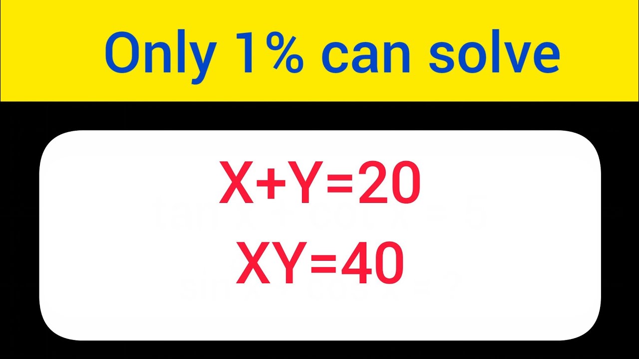 99% Get This Wrong! Can You Solve It?