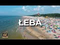 Łeba Z Drona Lato LECE W MIASTO 4k