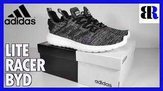 adidas Lite BYD Shoes Unboxing & On Feet | / Black | - YouTube